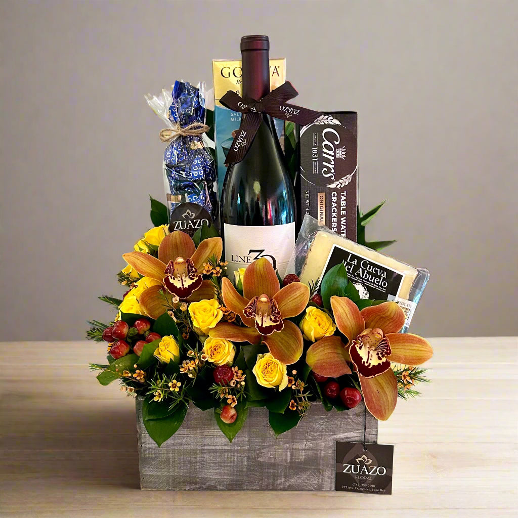 Wine and Orchids