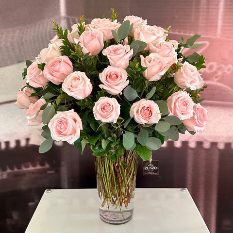 Luxury 50 Pink Roses