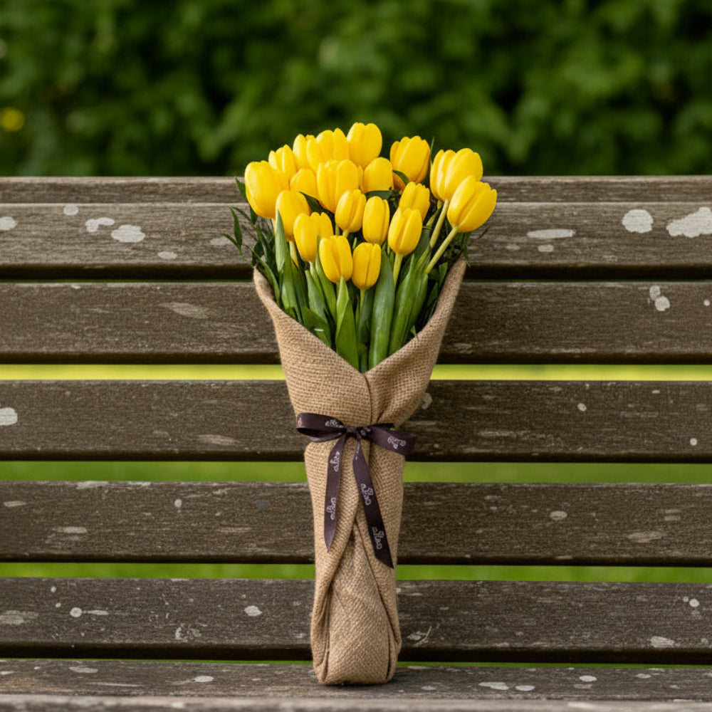 Sunny Tulips Bouquet