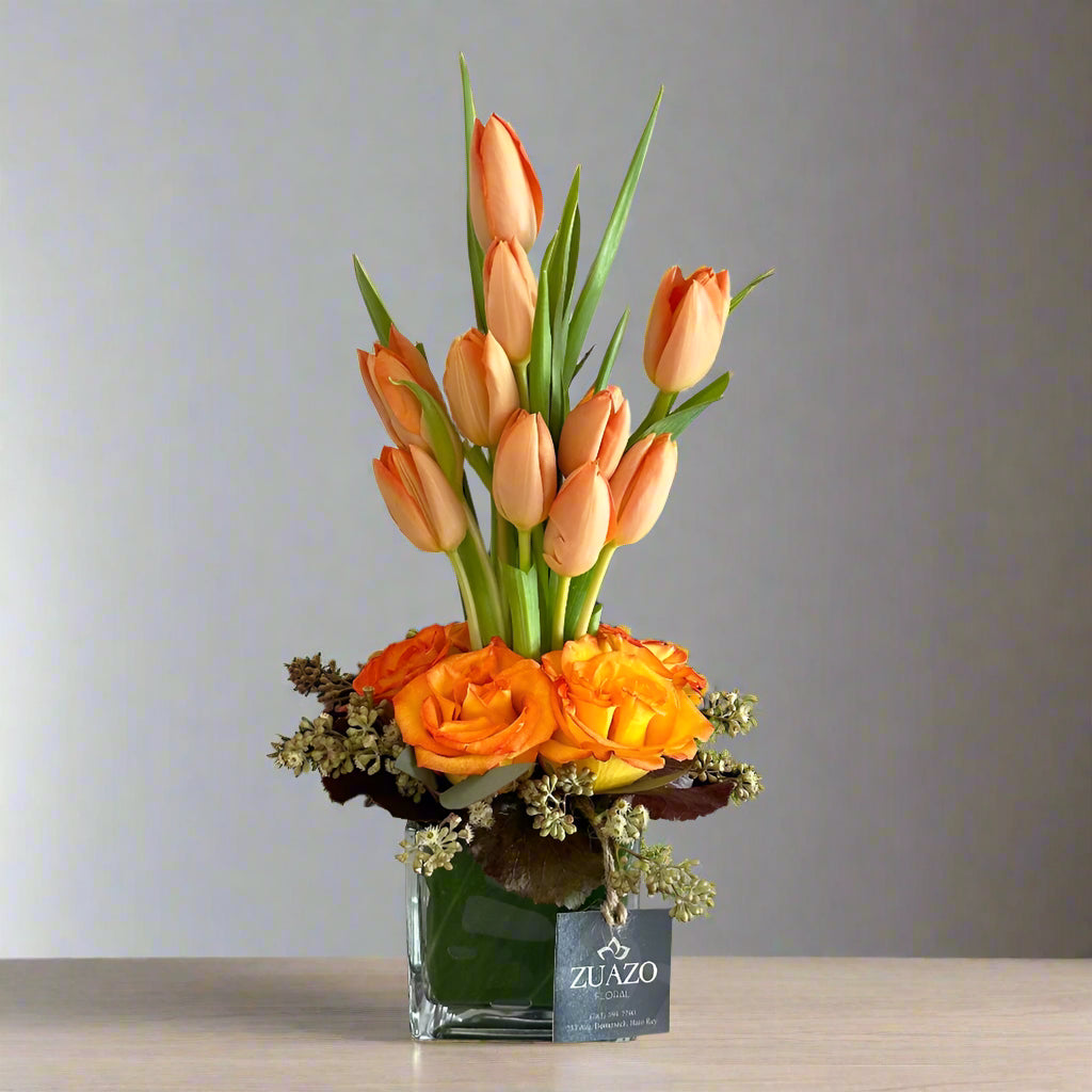 Tulips in a Vase
