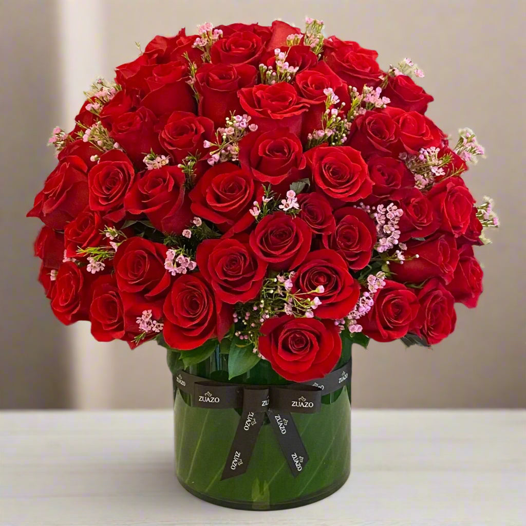 Modern Red Roses - Luxury 100 - SV19