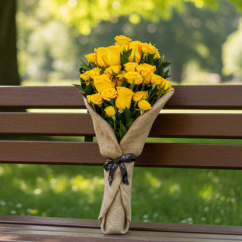 Sunshine Roses Bouquet