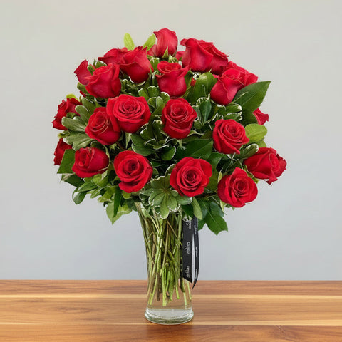 Classic Three Dozen Red Roses