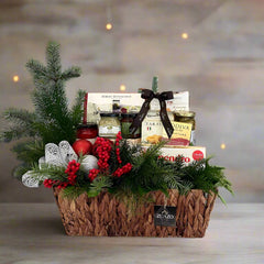 Xmas Rustic Basket