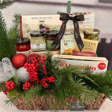 Xmas Rustic Basket