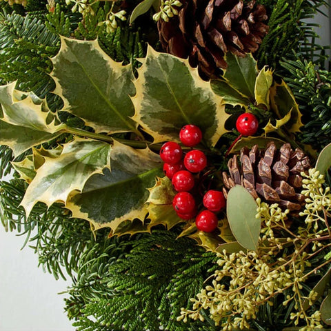 Natural Pine Christmas Wreath
