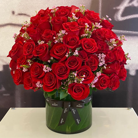 Modern Red Roses - Luxury 100 - SV19